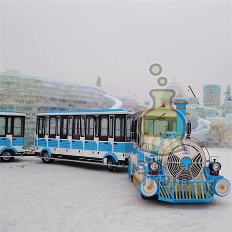 博瑞特复古小火车旅游小火车景区观光设备