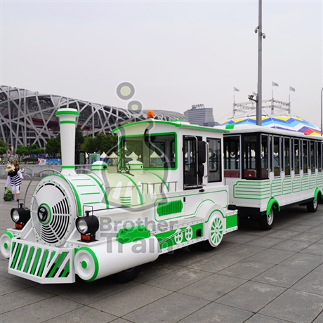 博瑞特纯电动小火车蒸汽观光火车公园观光设备