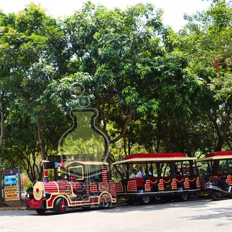 博瑞特仿古观光小火车旅游景区火车观光旅游设备