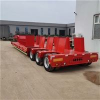 轮胎外露式挖掘机运输车 结构特点逐步推进