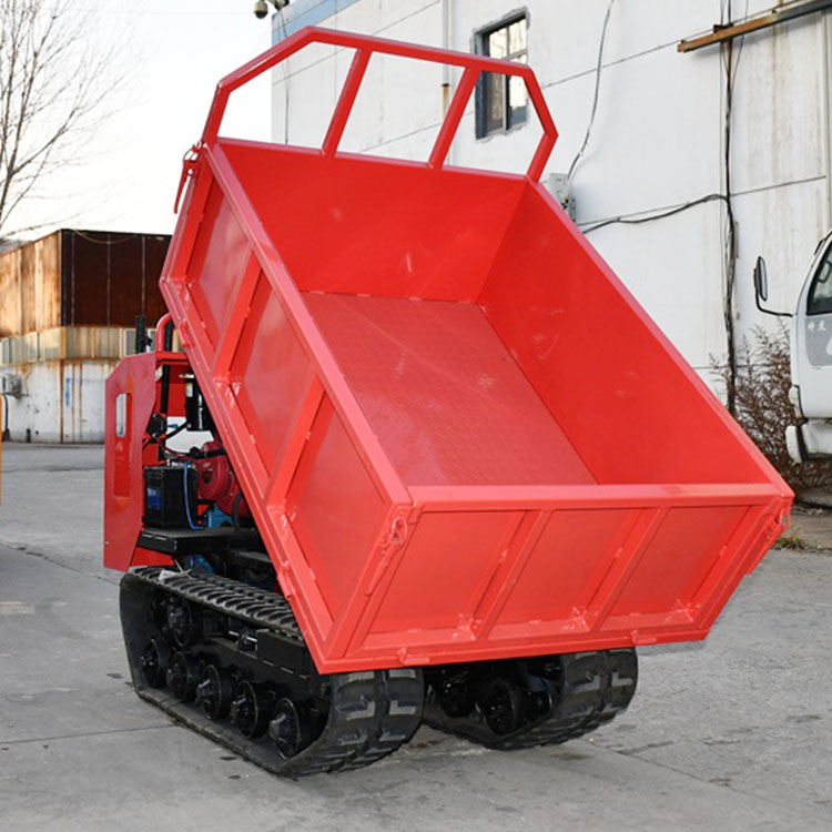 竹子上山1吨爬山虎拉货车 板材运输履带爬山虎自卸车 2吨履带车