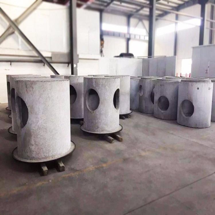 预制检查井钢模具圆形混凝土雨水检查井模具下水井井身模具生产