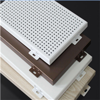 室内铝单板墙面装饰-白色吊顶铝板加工厂家