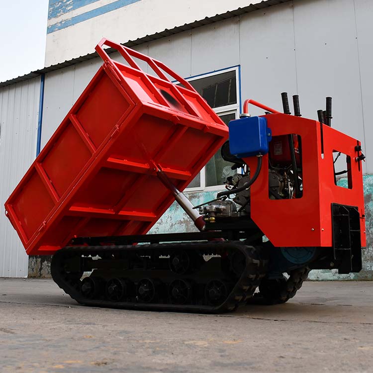 竹子上山1吨爬山虎拉货车 板材运输履带爬山虎自卸车 2吨履带车