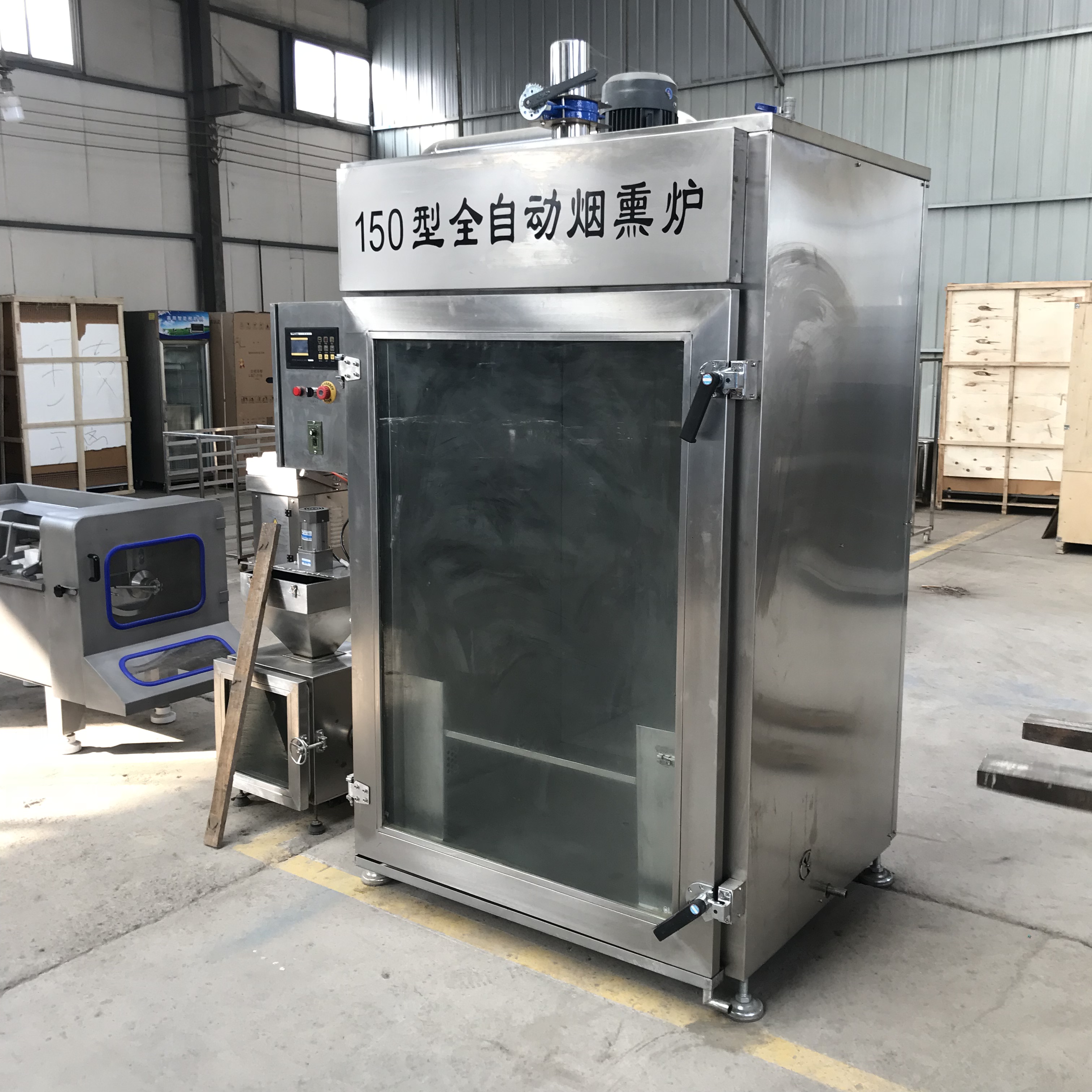 二手烟熏炉 腊肉烟熏炉 红肠烟熏炉 熏鸡烟熏炉 全自动烟熏炉