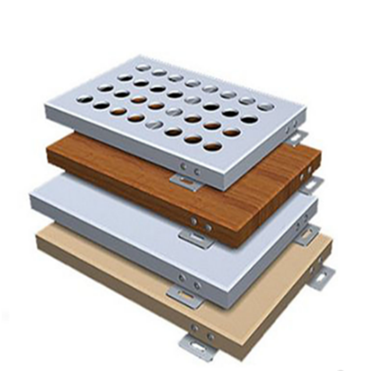 装饰铝单板幕墙 铝板幕墙 3MM厚铝板每平方价格