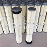 PTFE覆膜聚酯除尘滤筒