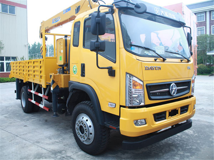 凉山州东风畅行d3单桥 10吨腾宇随车吊