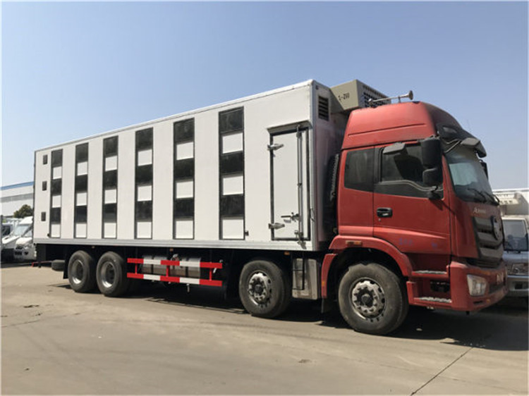 欧马可s5猪苗运输车价格程力铝合金运猪车批发价