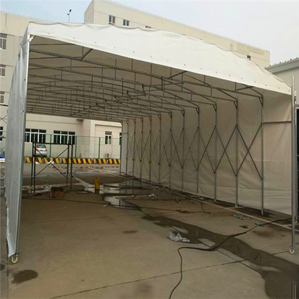 推拉式雨棚多钱电动推拉棚推拉雨棚制作九千推拉棚