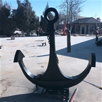 不锈钢船锚雕塑 海洋主题不锈钢雕塑