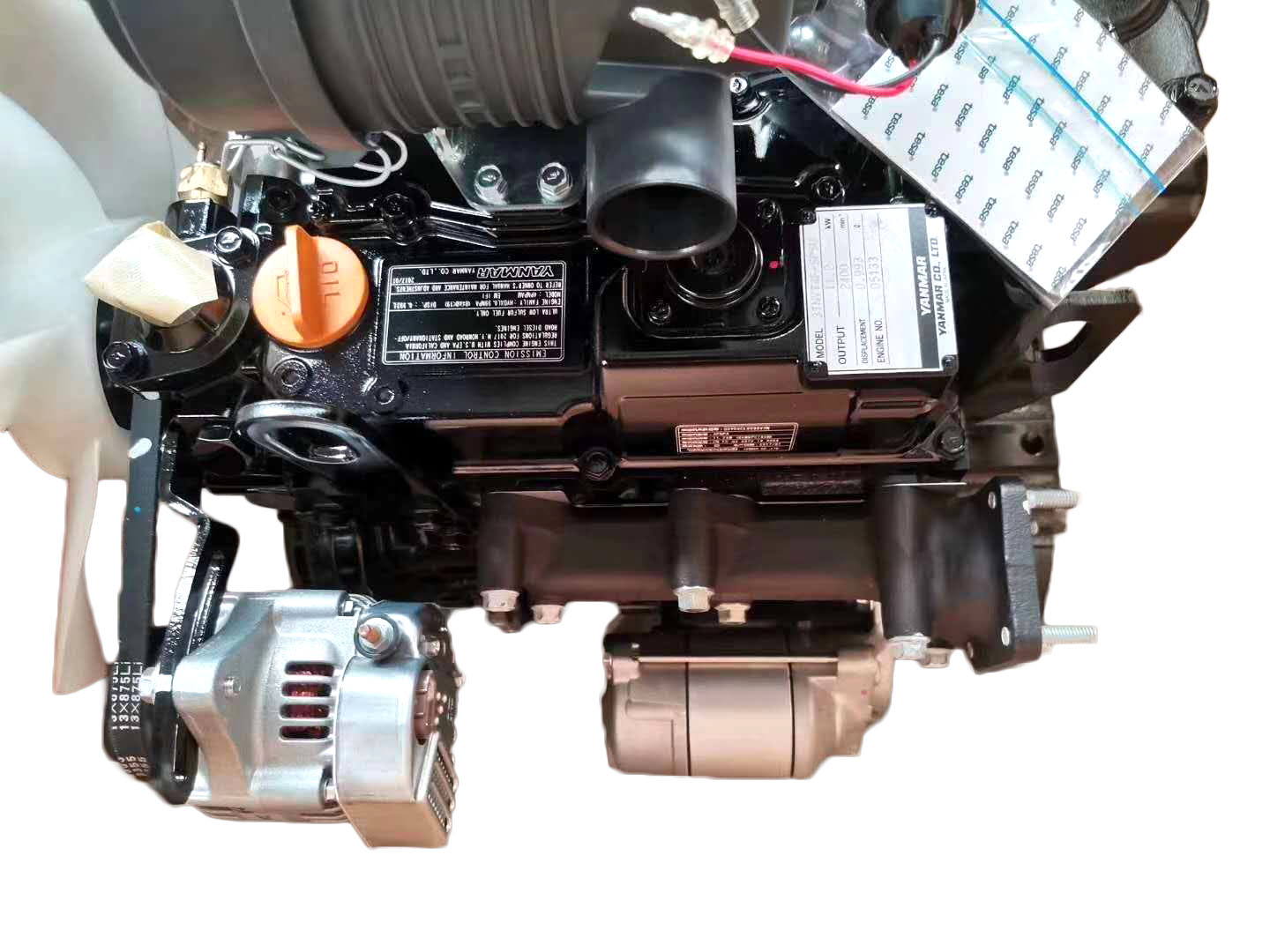 二手拆车五十铃6hk1电喷发动机总成