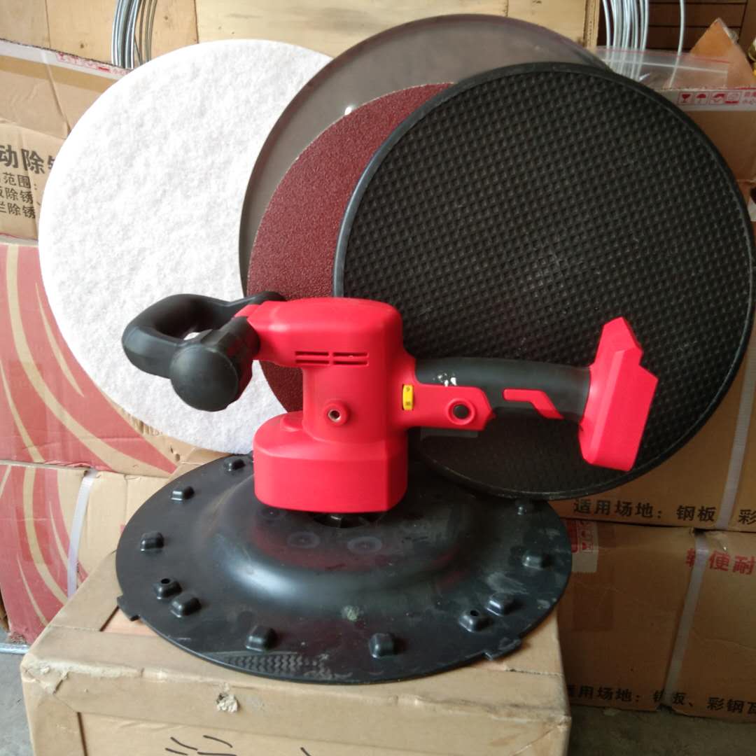 手持电动墙面压实机地面手持抹平机长杆抹墙机