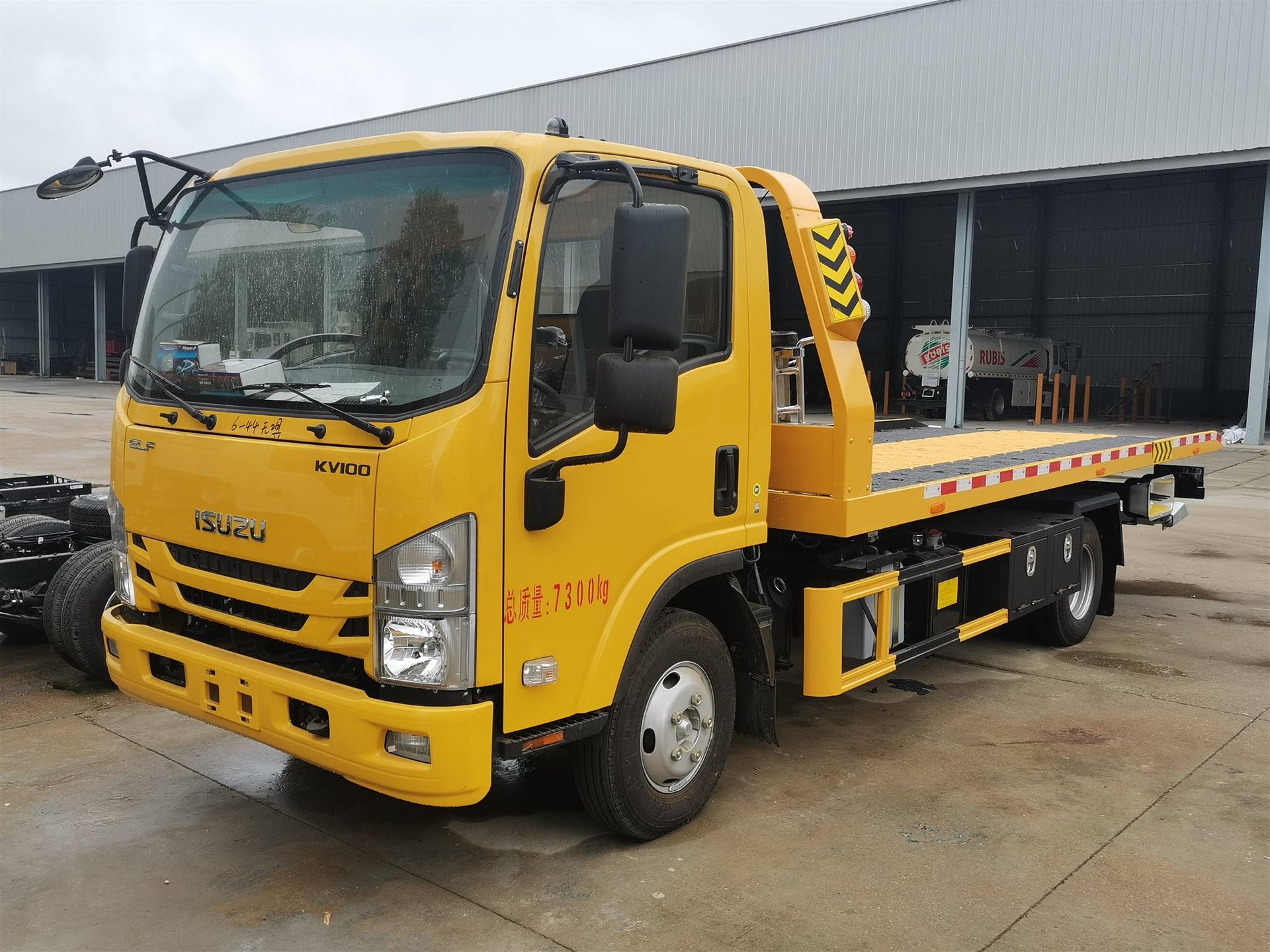 重庆五十铃黄牌清障车五十铃拖车价格