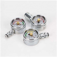 BZY-60矿用双针耐震压力表美观防尘 支架双针压力表耐震