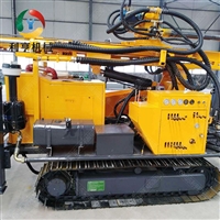 岩石层一天一口井快速打井机 履带式气动水井钻机