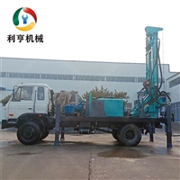 飞达生产车载气动水井钻机 冲击式液压打井机 快速钻孔