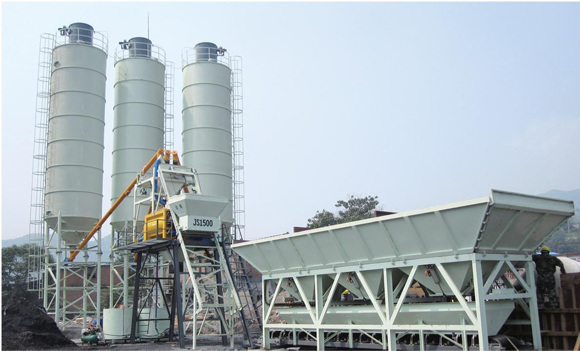 方圆混凝土搅拌站hzs90