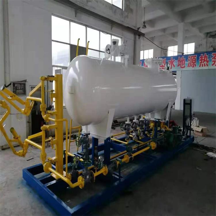 50立方丙烷储罐LPG撬装站 中杰承包整体工程