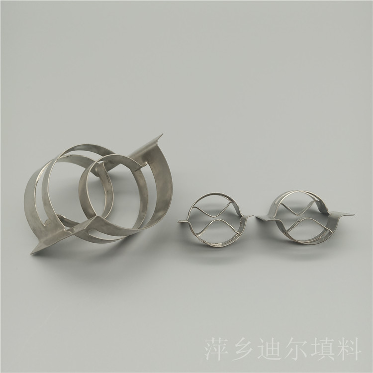 萍乡迪尔供应不锈钢共轭环 鲍尔环等金属填料