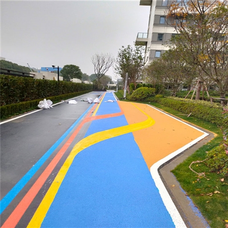 河北sp彩色防滑路面mma彩色沥青路面路通宝中国造