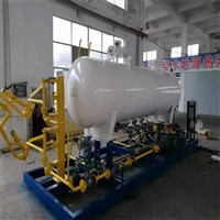 50立方丙烷储罐LPG撬装站 中杰承包整体工程