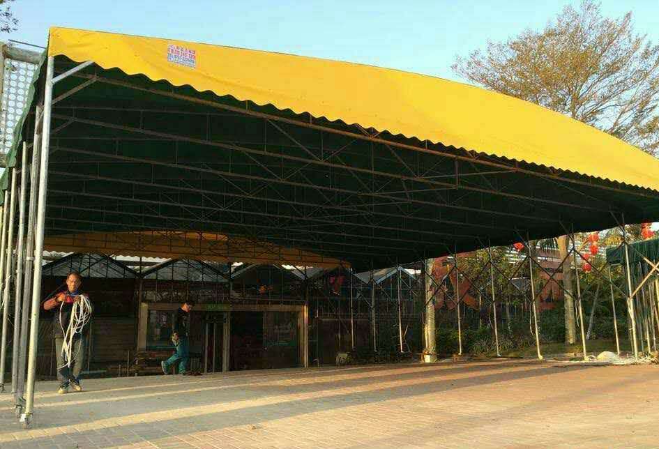 旺达蓬业定制帆布雨棚推拉帐篷质优价廉全国德邦物流包邮