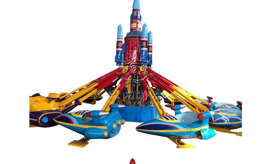 2020景区新型游乐设备图片儿童游乐场自控飞机视频