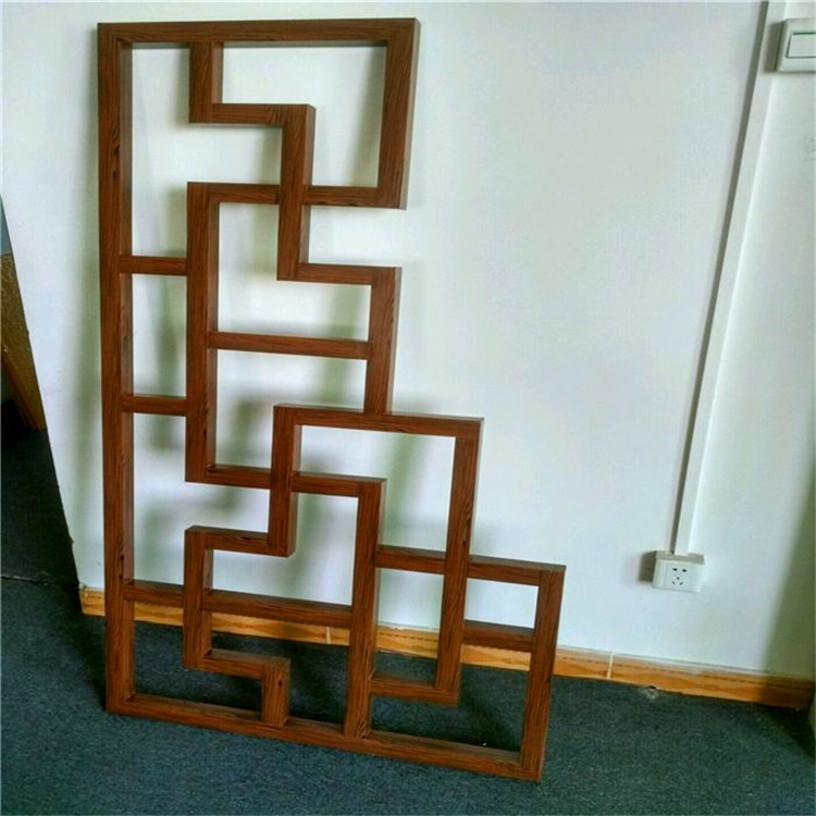 复古铝花格挂落 仿古铝挂落