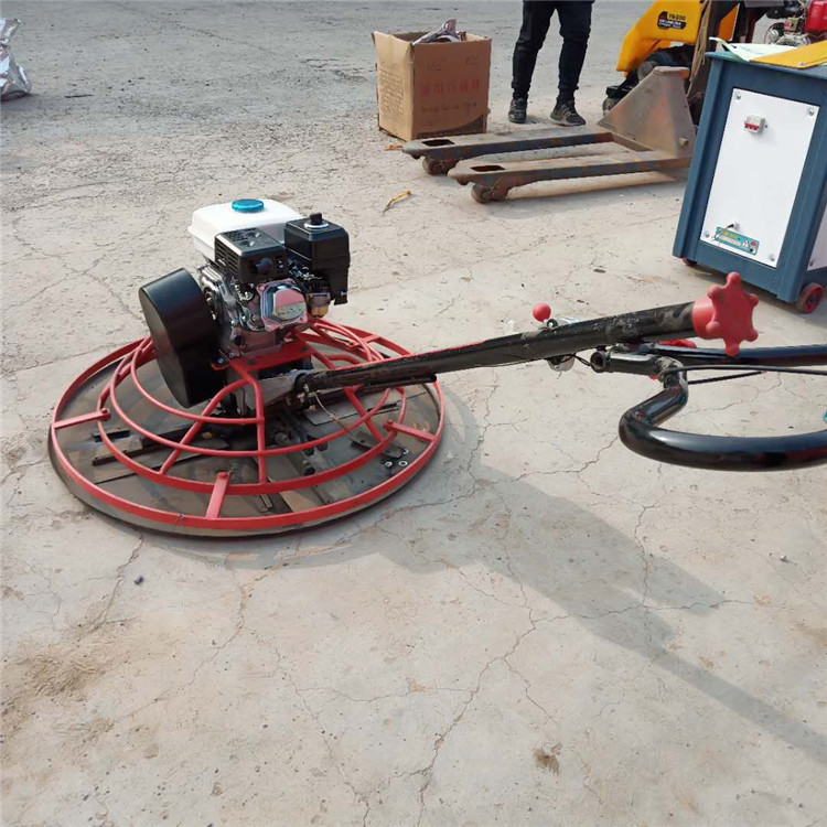 混凝土地面整平机小型手扶式电动抹光机水泥地面收浆整平机