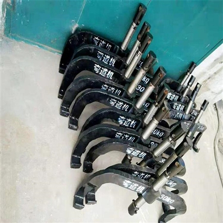 18kg手动弯道机拿直钢轨 24kg手动弯道机常用 18kg弯轨机15kg12kg