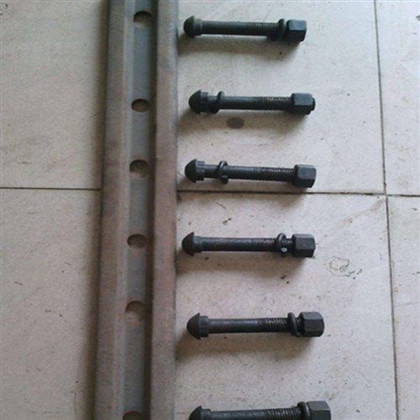 24kg道夹板紧固钢轨 轨道夹板 30kg道夹板又称鱼尾板18kg38kg43kg