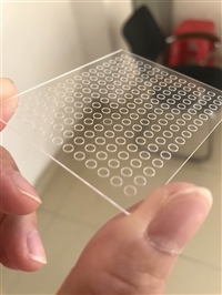 摄像头玻璃盖板片加工切割 玻璃激光切割 镜头玻璃切割片批发价格