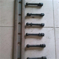 24kg道夹板紧固钢轨 轨道夹板 30kg道夹板又称鱼尾板18kg38kg43kg