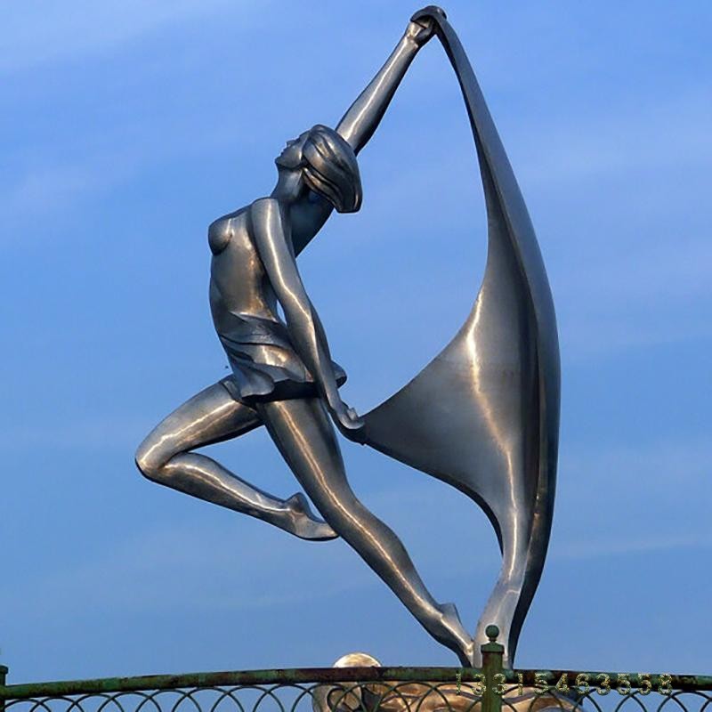 不锈钢舞韵人物雕塑