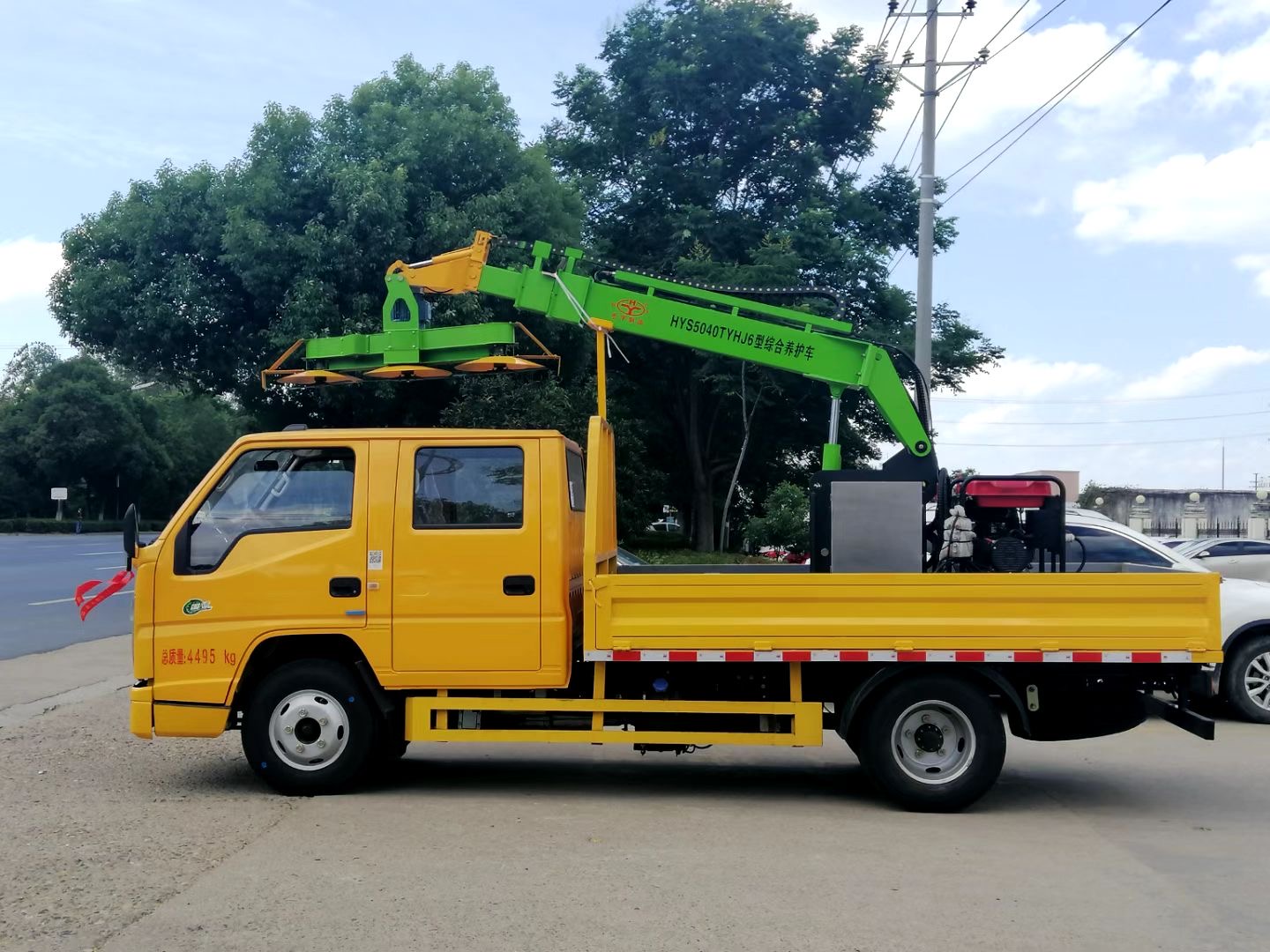 厂家供应绿化修剪车绿植修剪车园林割草车