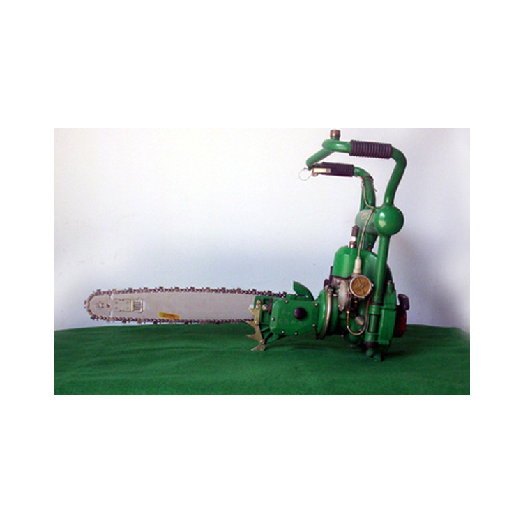 八方高把油锯厂家 林场伐木造柴油锯