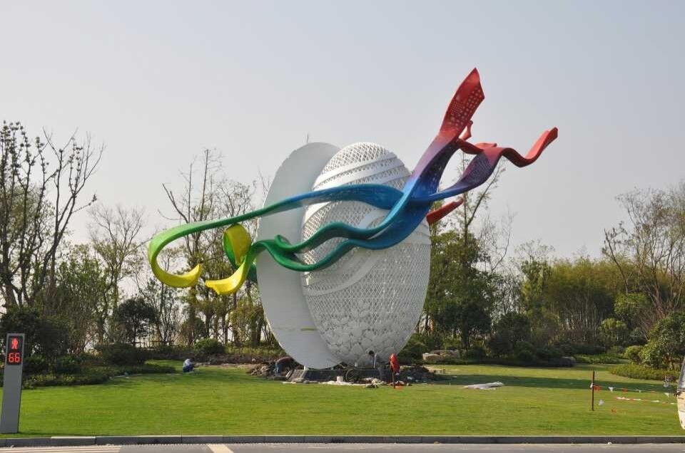 园林景观雕塑 广场小品不锈钢雕塑.厂家