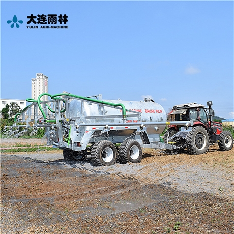 大连雨林30立方沼液撒播车 粪污抛洒车