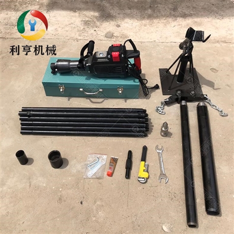 两相电3.6kw地质勘探钻机 冲击式取土钻机 土壤取样钻机
