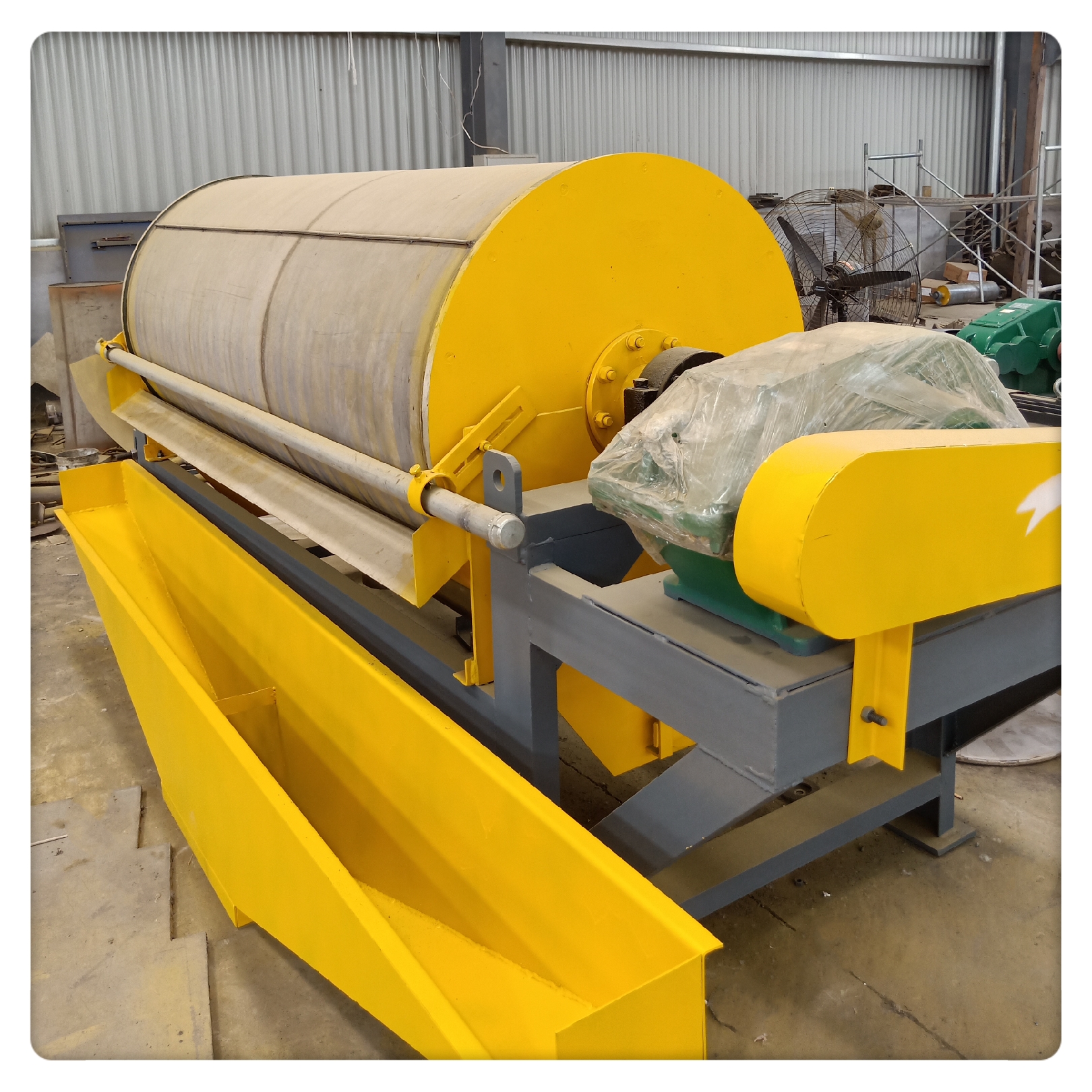 磁选机ctb1024永磁筒式磁选机山西定制远力磁电