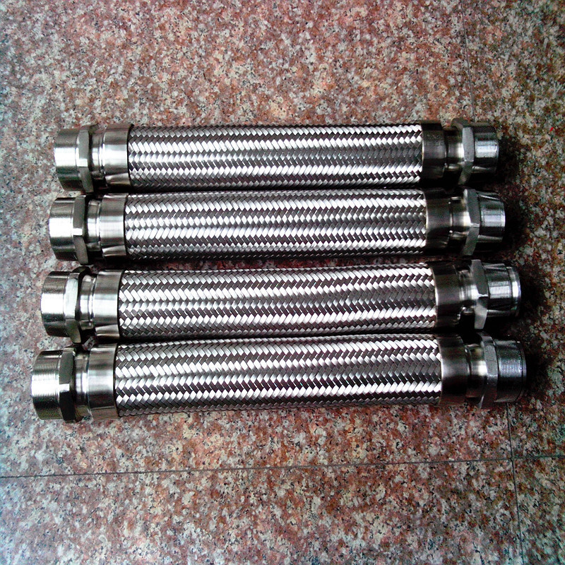 5寸金属软管不锈钢金属编织软管自动灭火金属软管