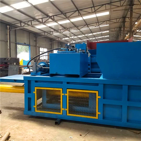 卧式废纸打包机全自动纸皮纸壳压块机厂家直销