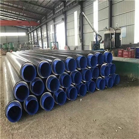 实体厂家 黑夹克聚氨酯保温钢管 预制直埋保温管价格