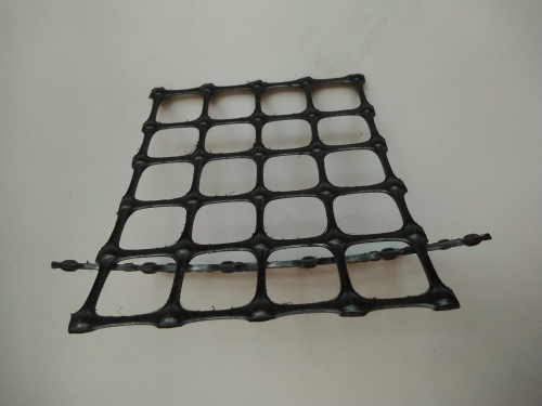 抗拉强度25kN/m双向土工格栅用于外贸