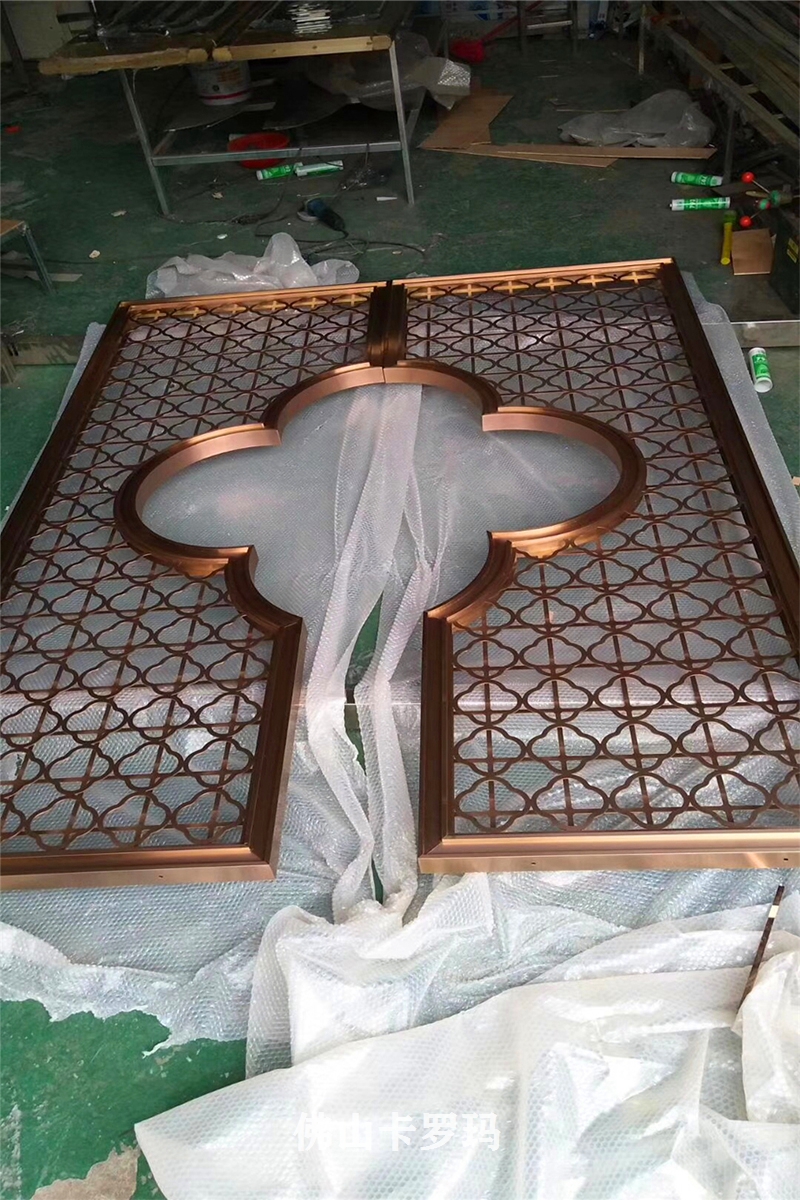 铜艺屏风花格全国定制厂家联系方式