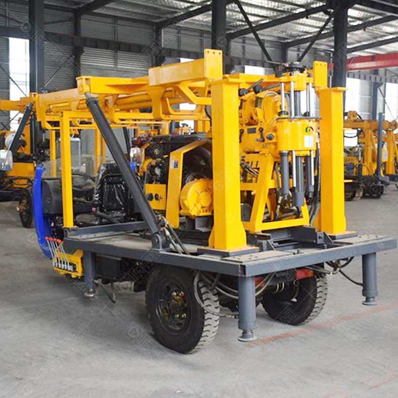 利亨机械LH-200S车载式钻机 200米液压钻井机打井机