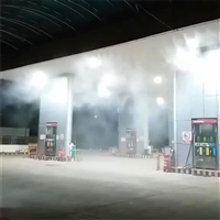 加油站全自动喷雾设备 室外水雾降温装置
