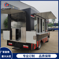 夜市摆摊神器流动小吃车三面展开可分期