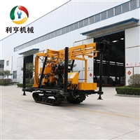 回转式岩石取芯打井机 200米履带水井钻机山地施工方便